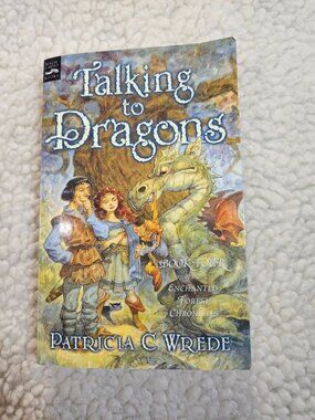 Patricia C Wrede Talking to Dragons PB Enchanted Forest Book 4 Magic Carpet 2003